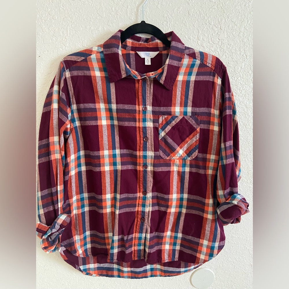 Time & Tru Women’s Flannel Size S